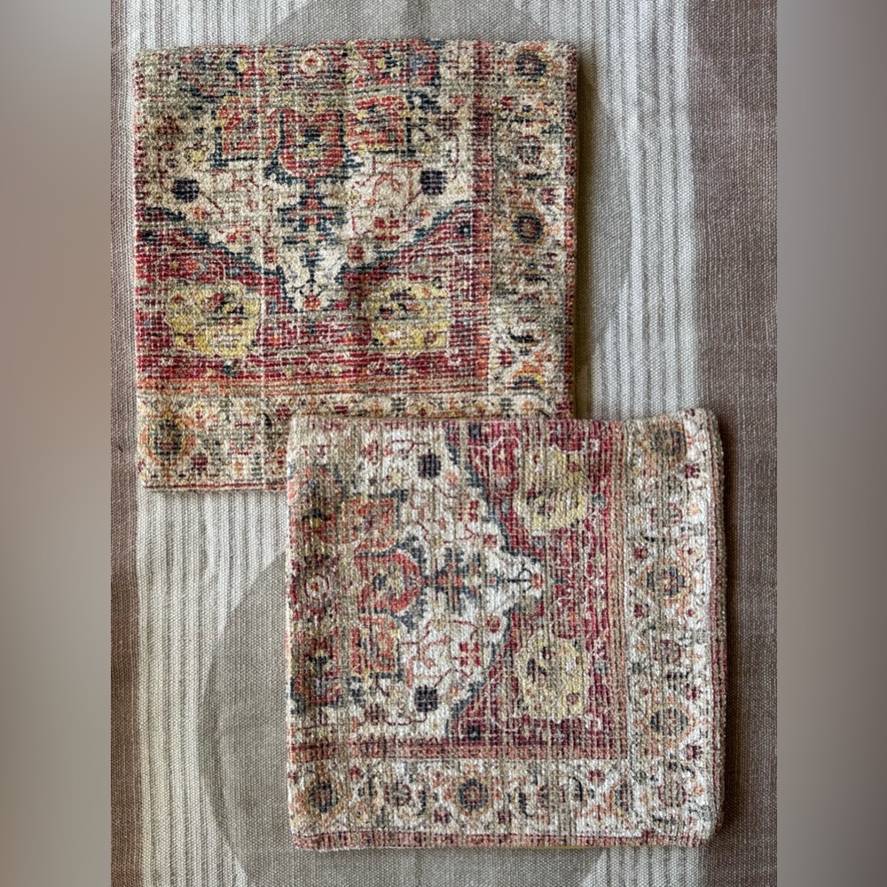 Vintage Style Woven Tapestry Pillow Covers